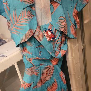 Eden Tiki Wiggle With Bolero Pinup Couture 2X